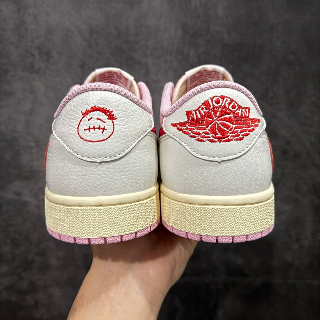 Air Jordan 1 Low Travis Scott Style Sneakers IQ7604-101 #05