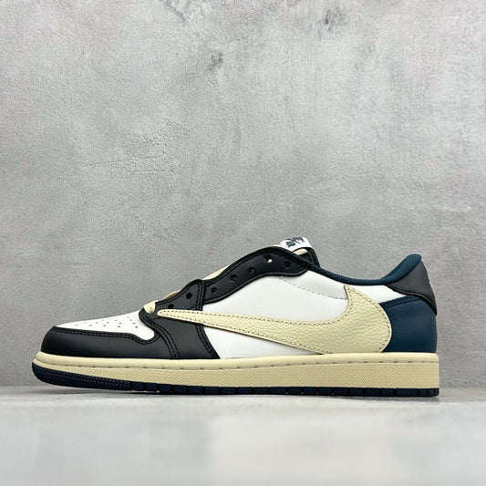 Air Jordan 1 Low Fragment / Travis Scott Style Sneakers DM7866-400 #03