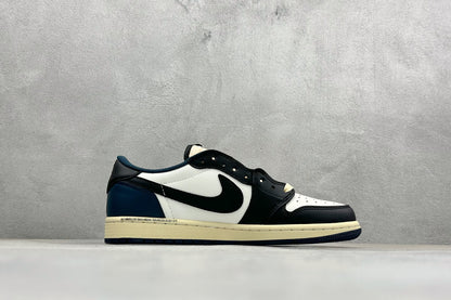 Air Jordan 1 Low Fragment / Travis Scott Style Sneakers DM7866-400 #03