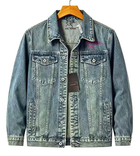 Arctaryx Oversized Collared Denim Jacket