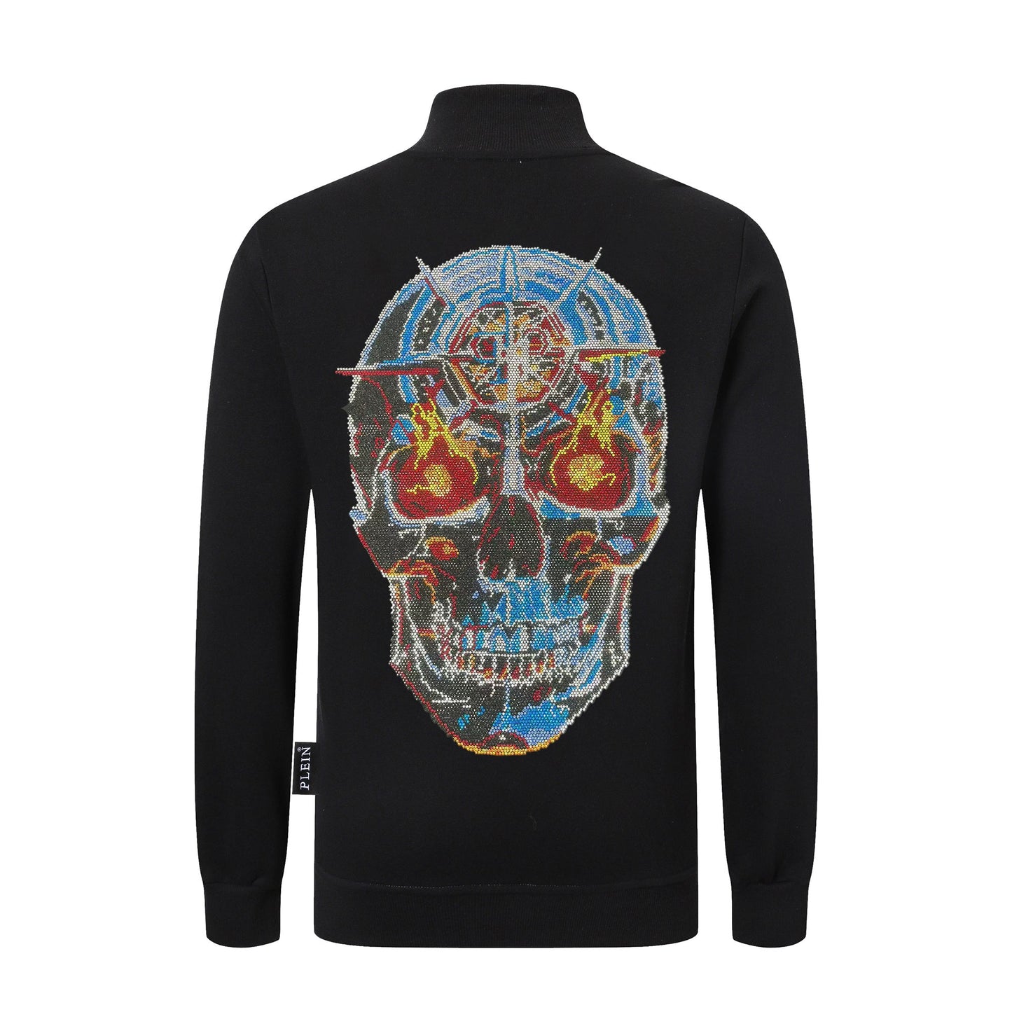 PP Stand collar sweatshirt jacket #6