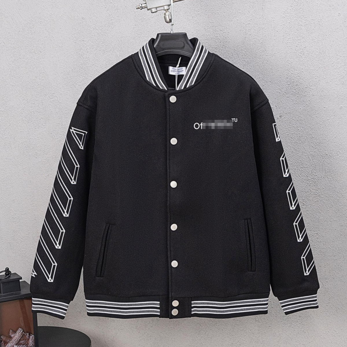 OFF-Whlte Baseball Jacket #15
