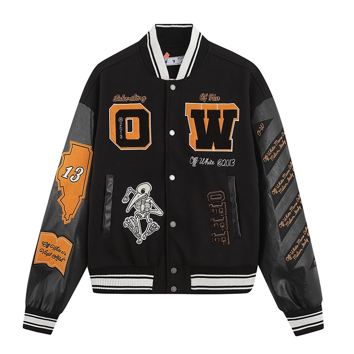 OFF-Whlte Baseball jacket #14