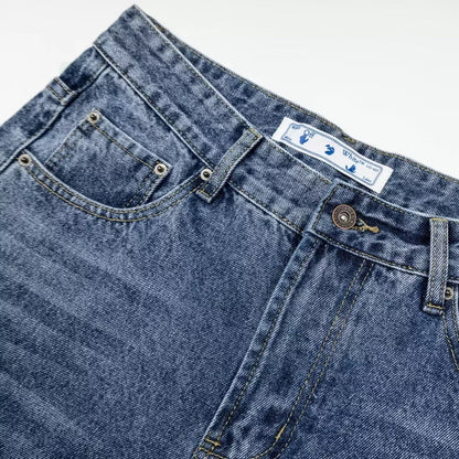 OFF-Whlte Arrow pattern casual jeans