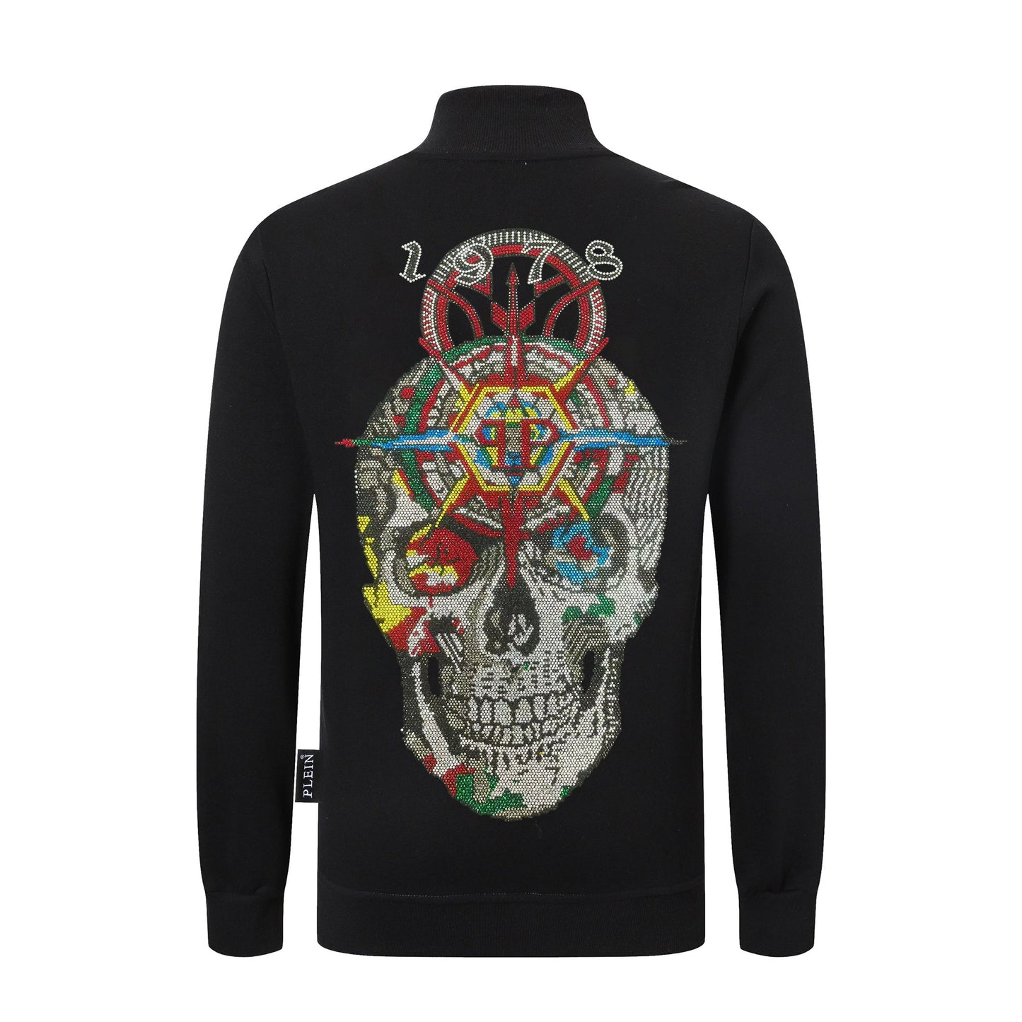 PP Stand collar sweatshirt jacket #8