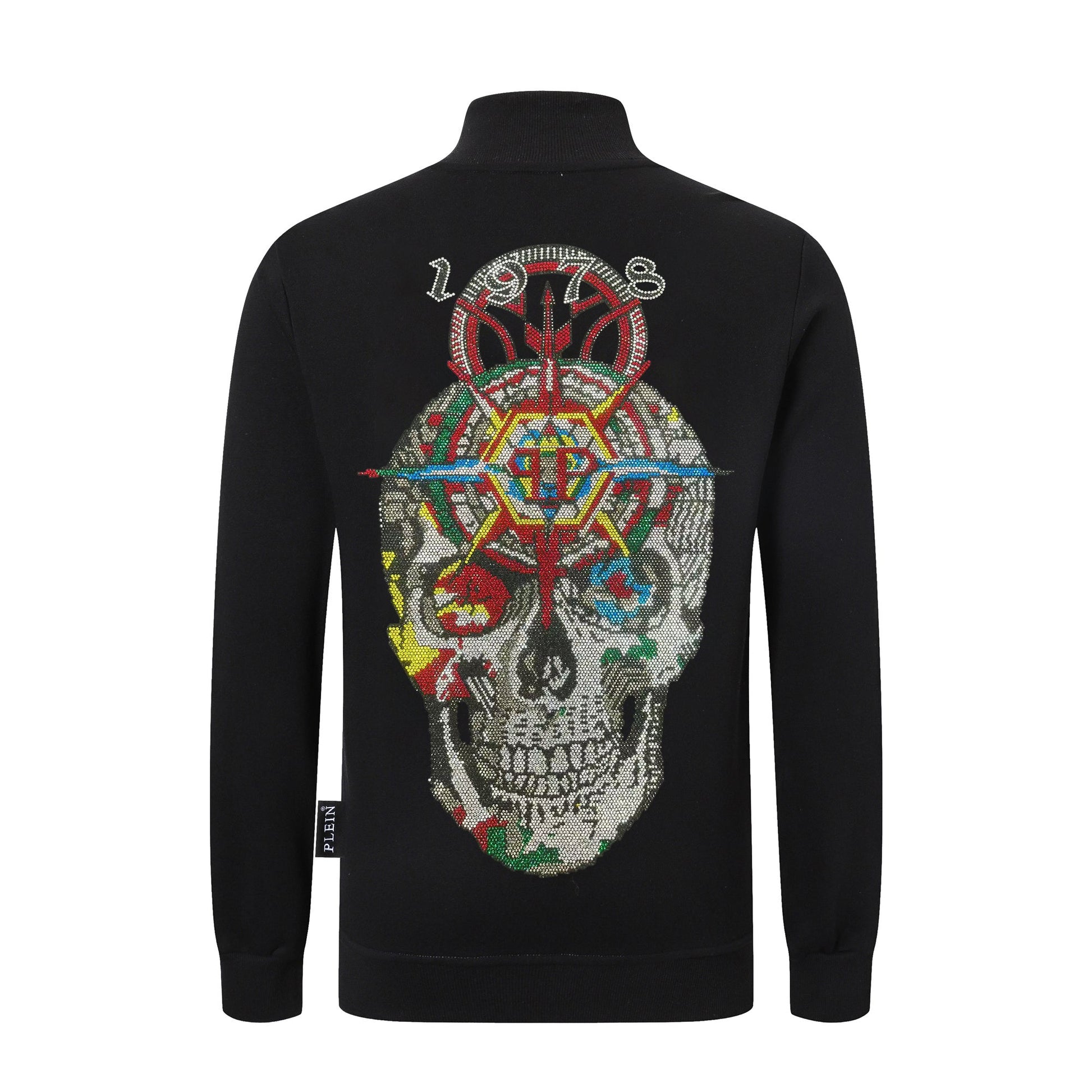 PP Stand collar sweatshirt jacket #8