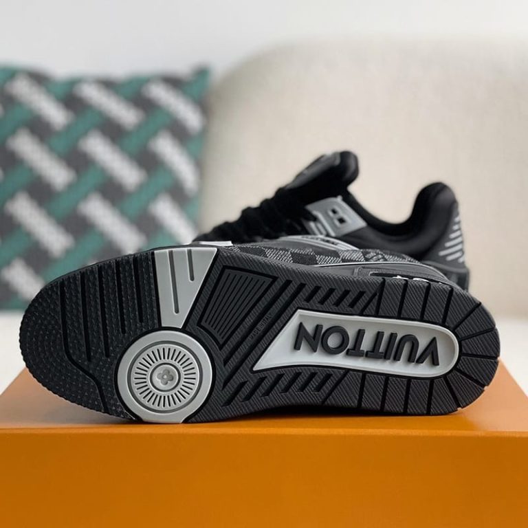 Louis Vuitton LV Trainer Damier Denim Black