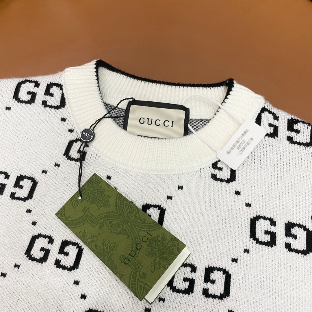Gucci Jacquard Crewneck Sweater - Image 3