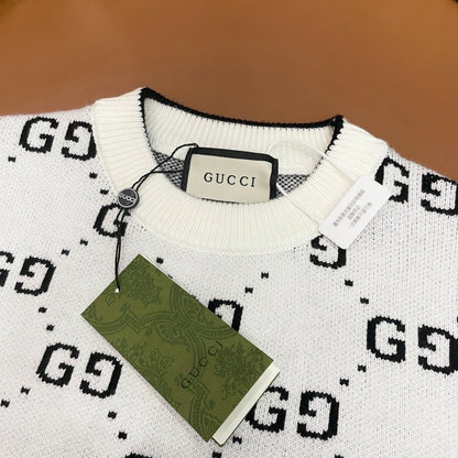 Gucci Jacquard Crewneck Sweater - Image 3