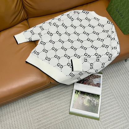 Gucci Jacquard Crewneck Sweater - Image 2
