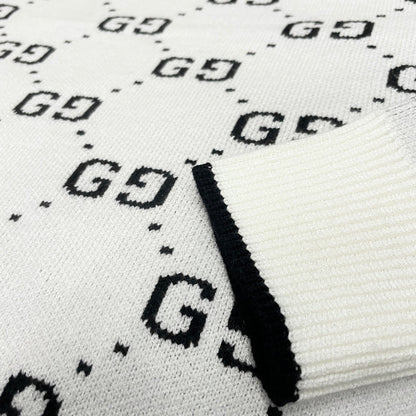 Gucci Jacquard Crewneck Sweater - Image 6