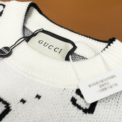 Gucci Jacquard Crewneck Sweater - Image 5