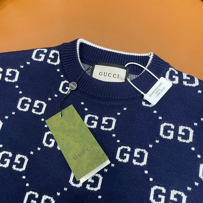 Gucci Jacquard Crewneck Sweater - Image 12