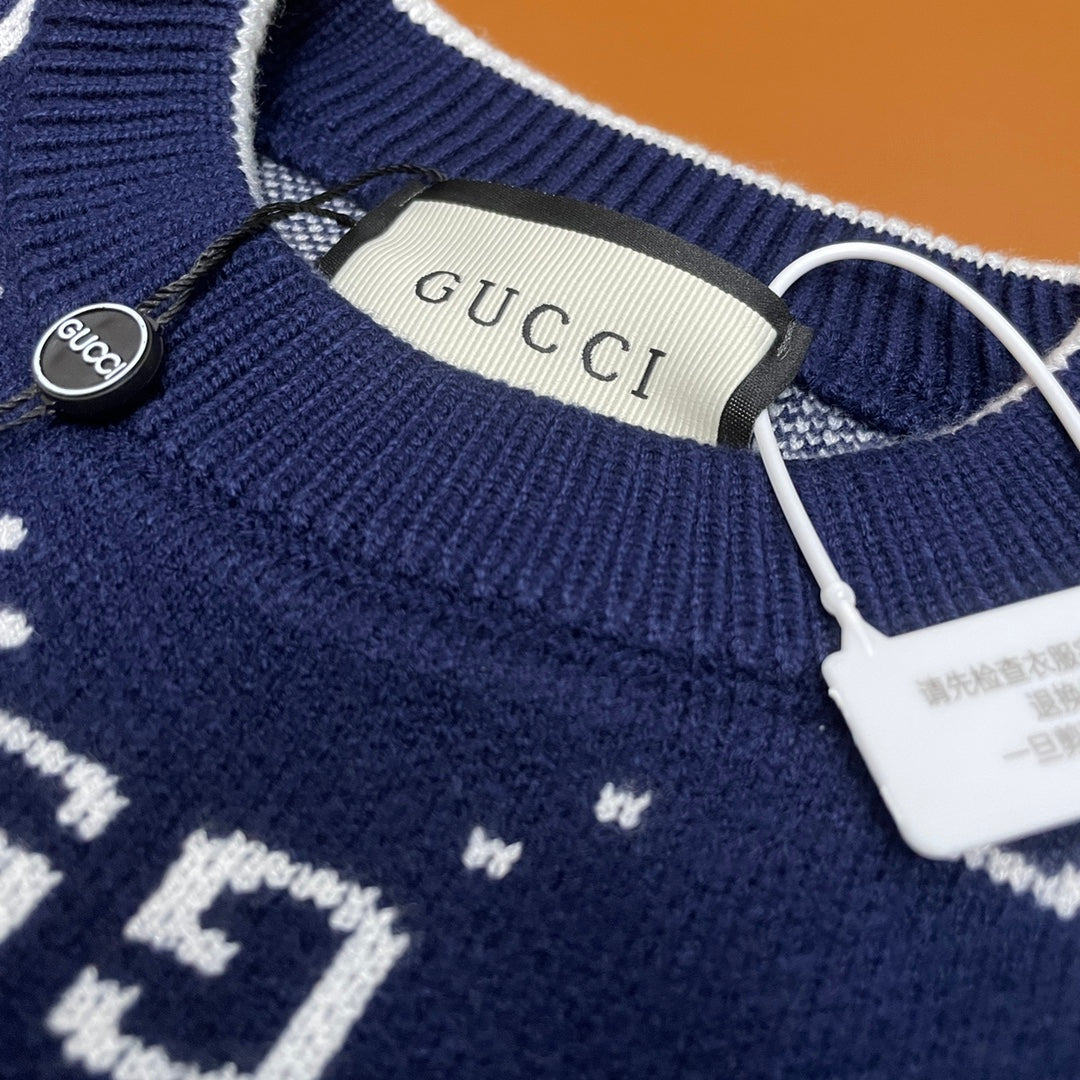 Gucci Jacquard Crewneck Sweater - Image 14