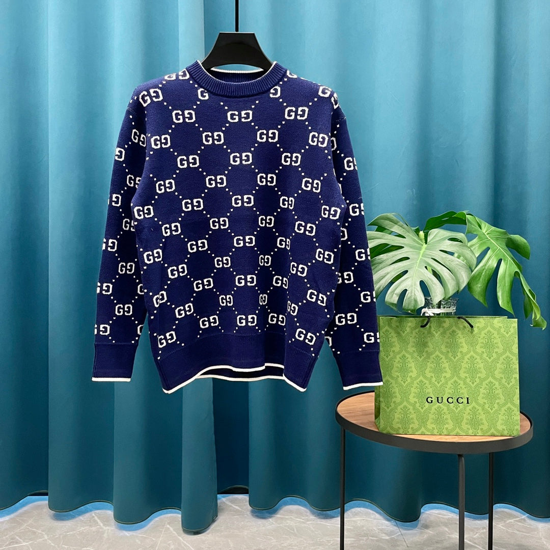 Gucci Jacquard Crewneck Sweater - Image 19