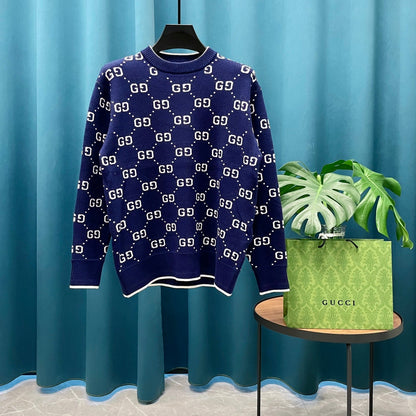 Gucci Jacquard Crewneck Sweater - Image 19