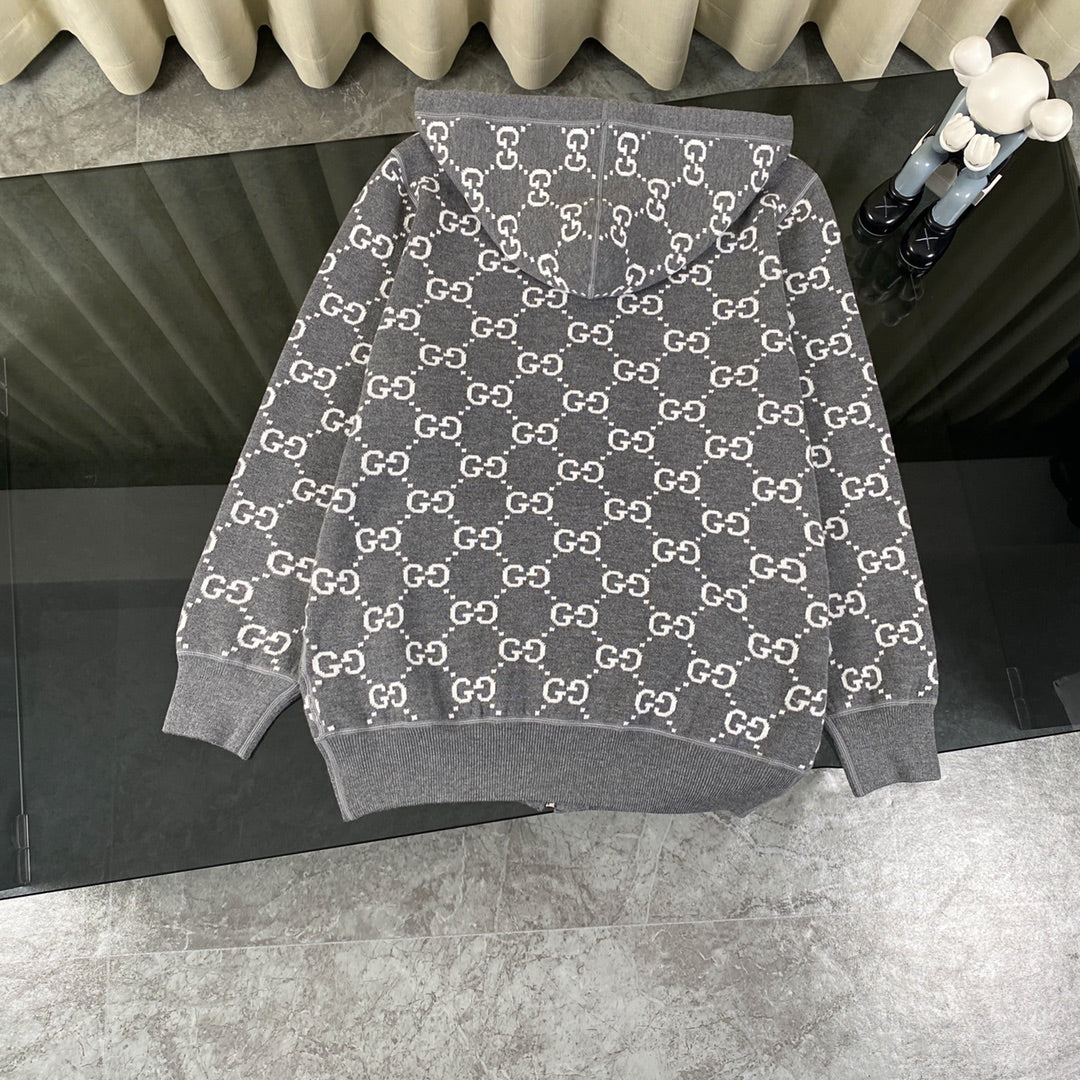 Gucci Jacquard Crewneck Sweater VafG7A - Image 1