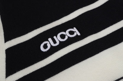 Gucci Embroidered Striped Cardigan - Image 5