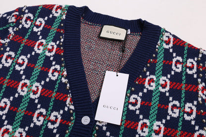 Gucci Double-G Jacquard Cardigan - Image 3