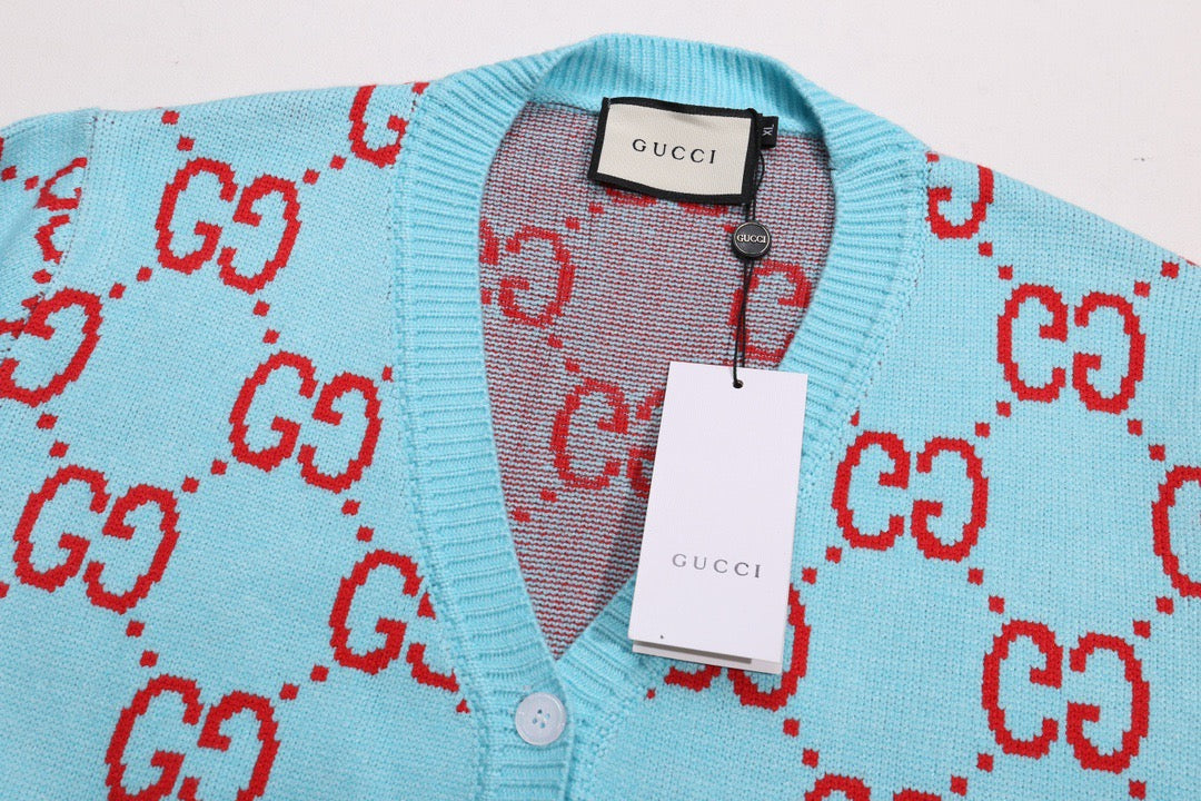 Gucci Double-G Jacquard Cardigan chfnBQ - Image 3