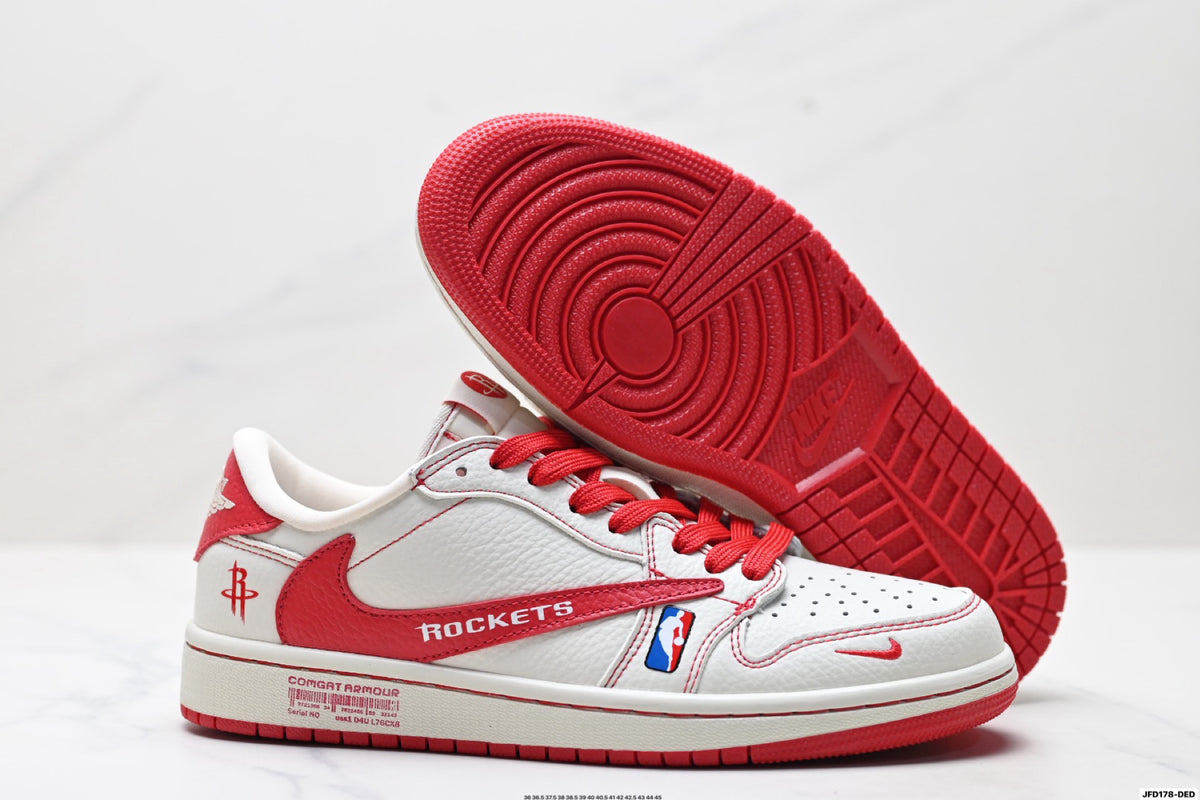 Air Jordan 1 Low Travis Scott Style Sneakers SC9207-030 #36