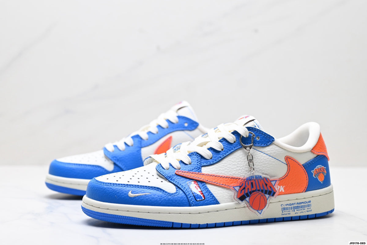 Air Jordan 1 Low Travis Scott Style Sneakers SC9207-030 #37