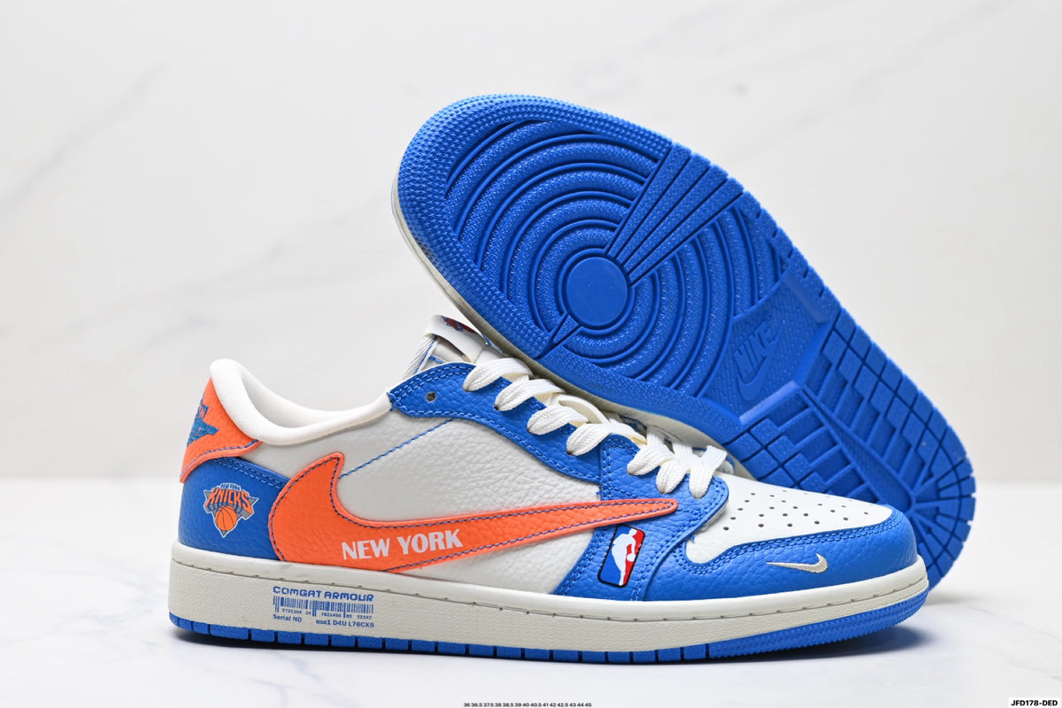 Air Jordan 1 Low Travis Scott Style Sneakers SC9207-030 #37