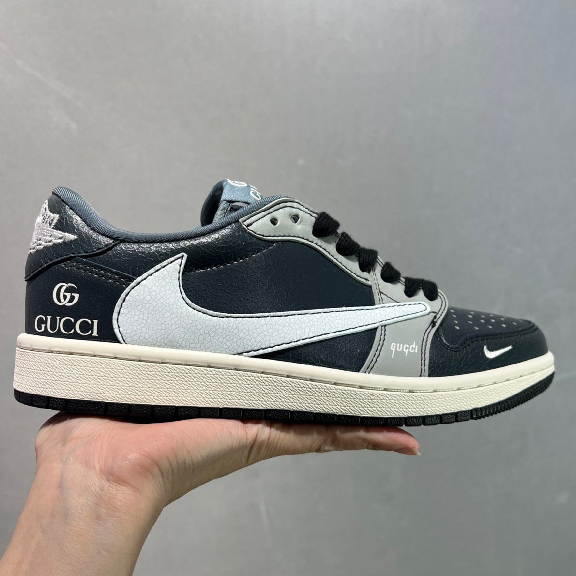 Air Jordan 1 Low Travis Scott Style Sneakers #24
