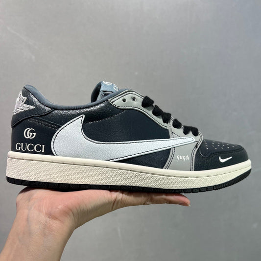 Air Jordan 1 Low Travis Scott Style Sneakers #24