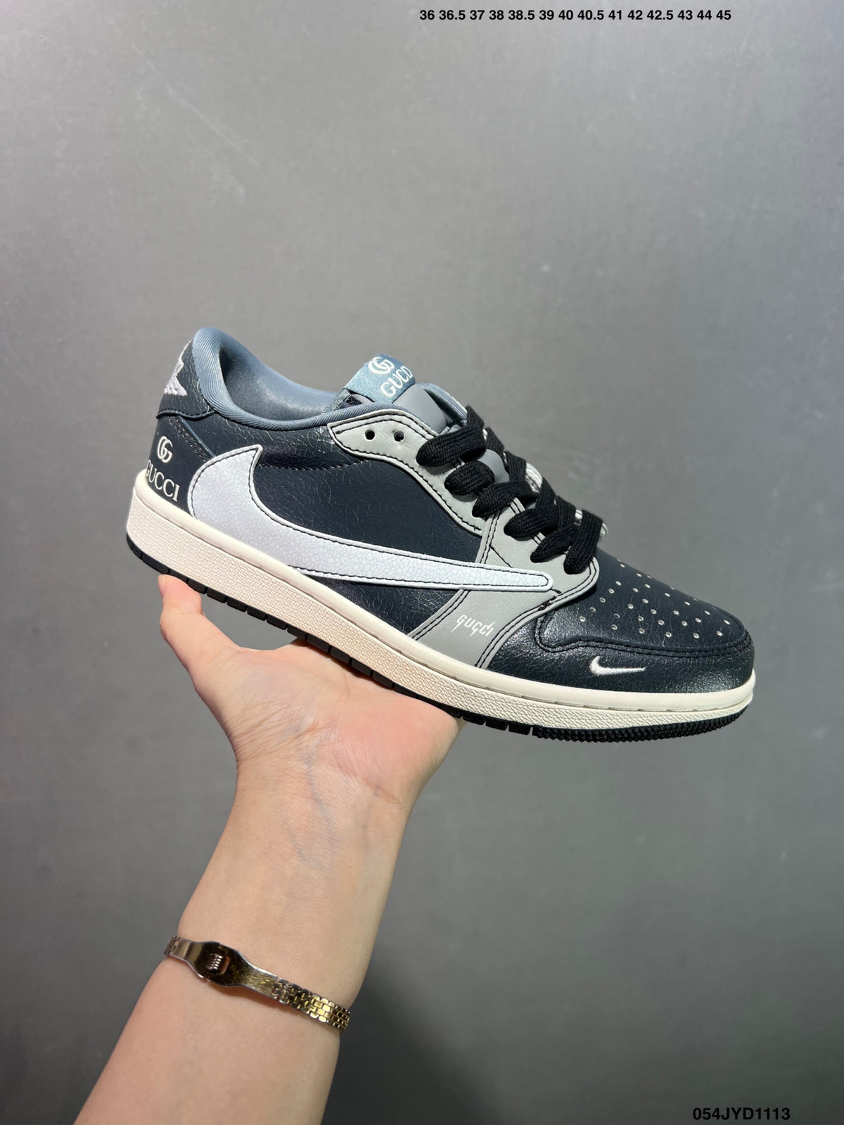 Air Jordan 1 Low Travis Scott Style Sneakers #24