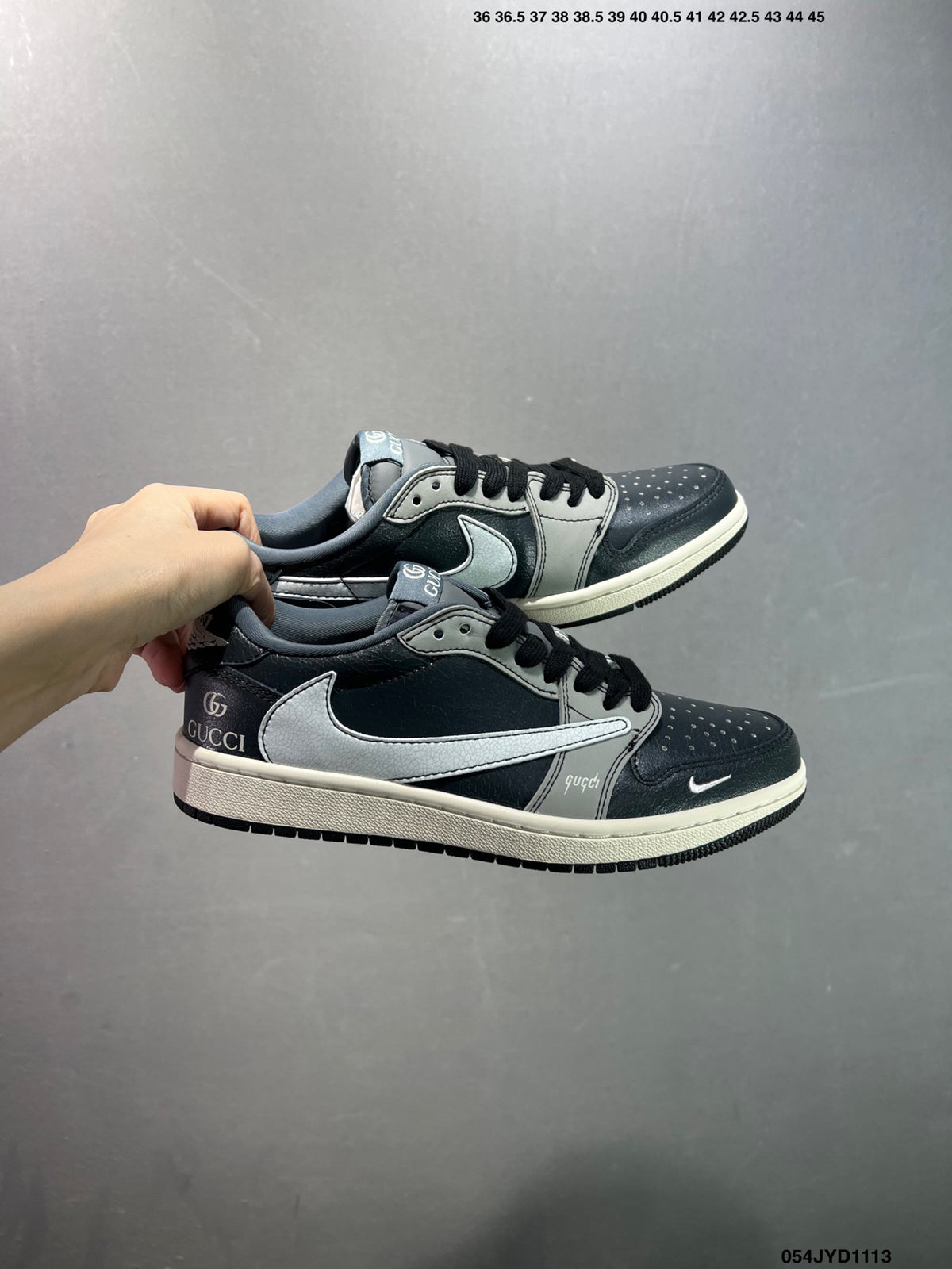Air Jordan 1 Low Travis Scott Style Sneakers #24