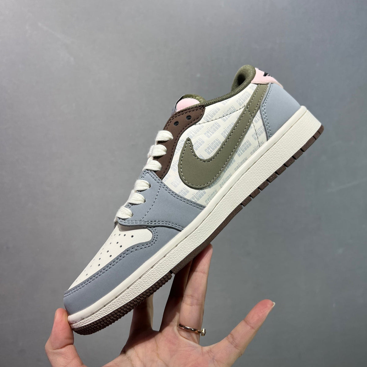 Air Jordan 1 Low Travis Scott Style Sneakers #23