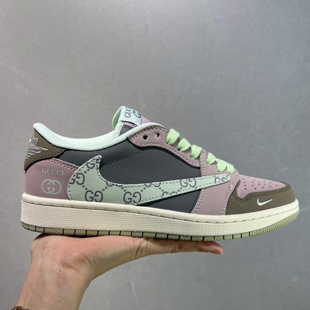 Air Jordan 1 Low Travis Scott Style Sneakers #22