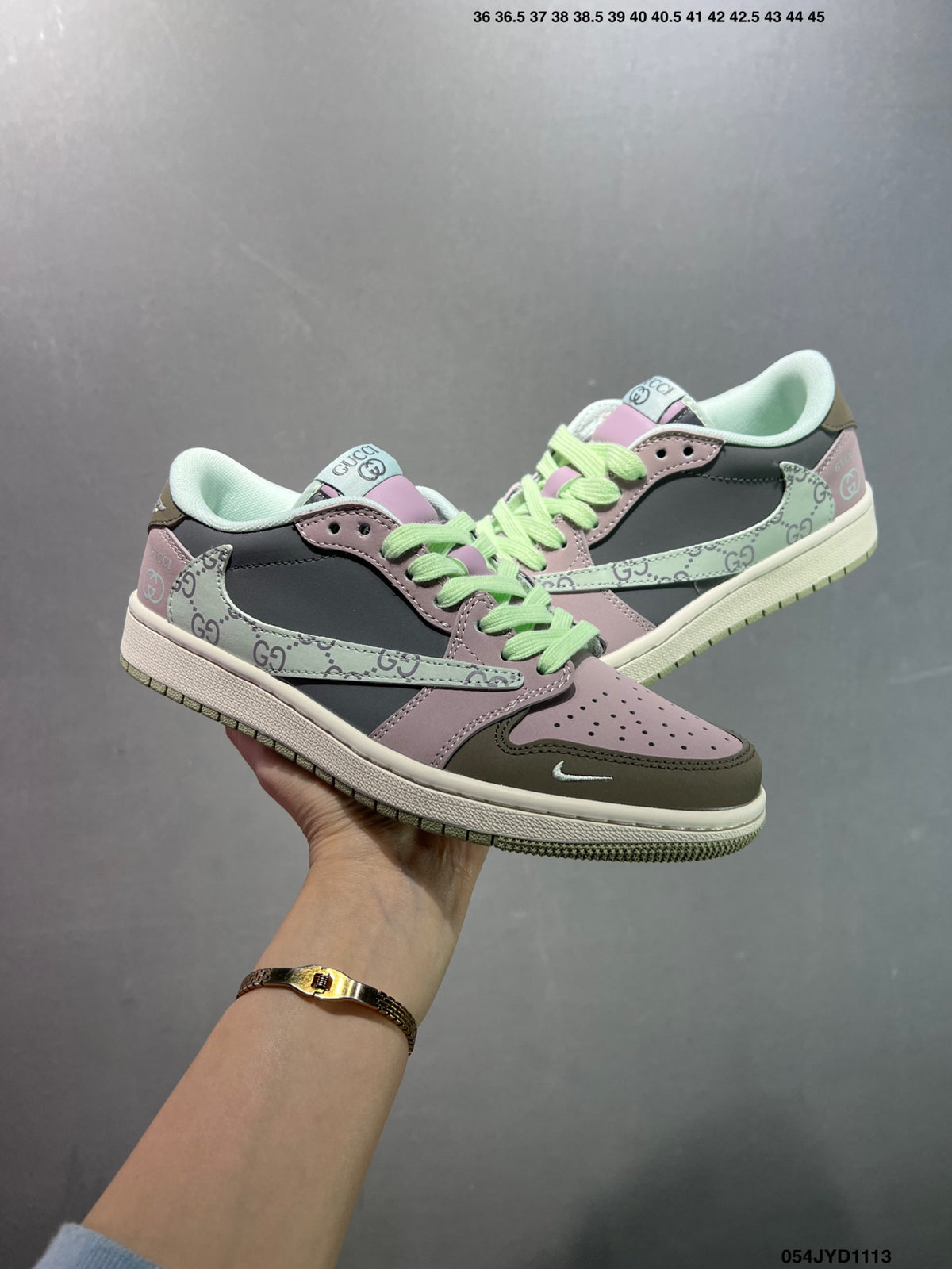 Air Jordan 1 Low Travis Scott Style Sneakers #22