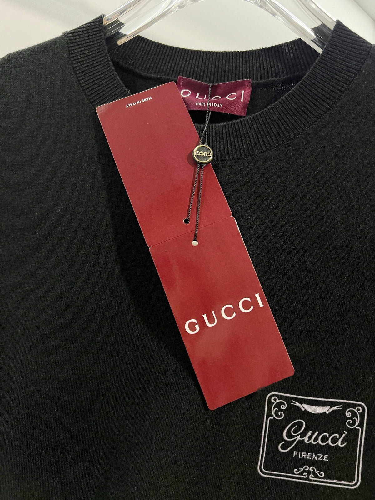 Gucci Embroidered Crewneck Sweater 0vvDFw - Image 4