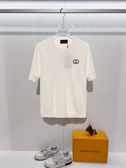 Gucci Double-G Embroidered Crewneck Sweater q9CEMw - Image 13