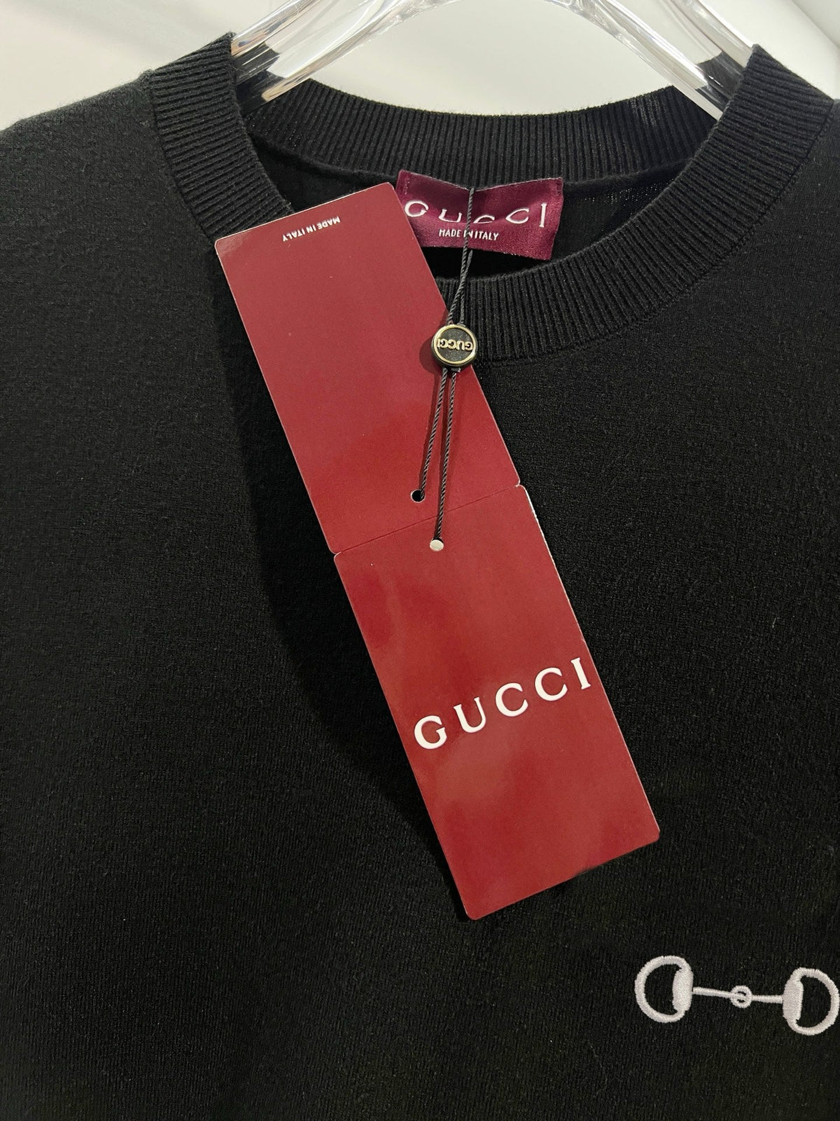 Gucci Double-G Embroidered Crewneck Sweater bMQVQQ - Image 4