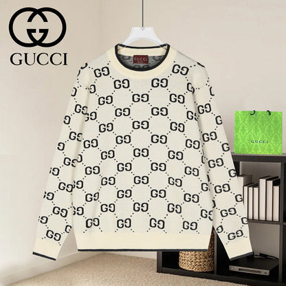 Gucci Jacquard Crewneck Sweater zgwXHg - Image 37