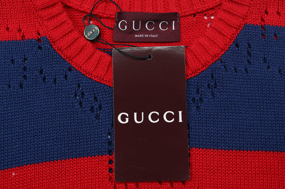 Gucci Open-Knit Crewneck Sweater ZNTiFQ - Image 3