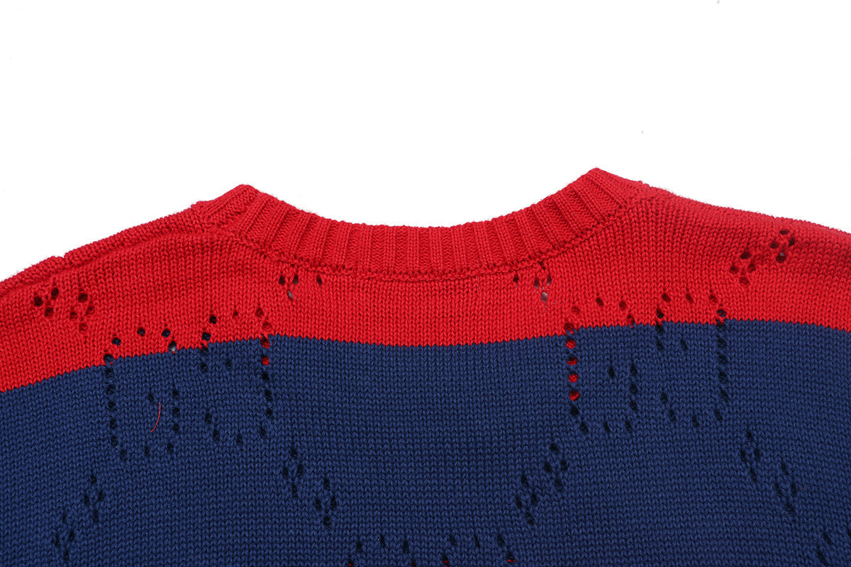 Gucci Open-Knit Crewneck Sweater ZNTiFQ - Image 4