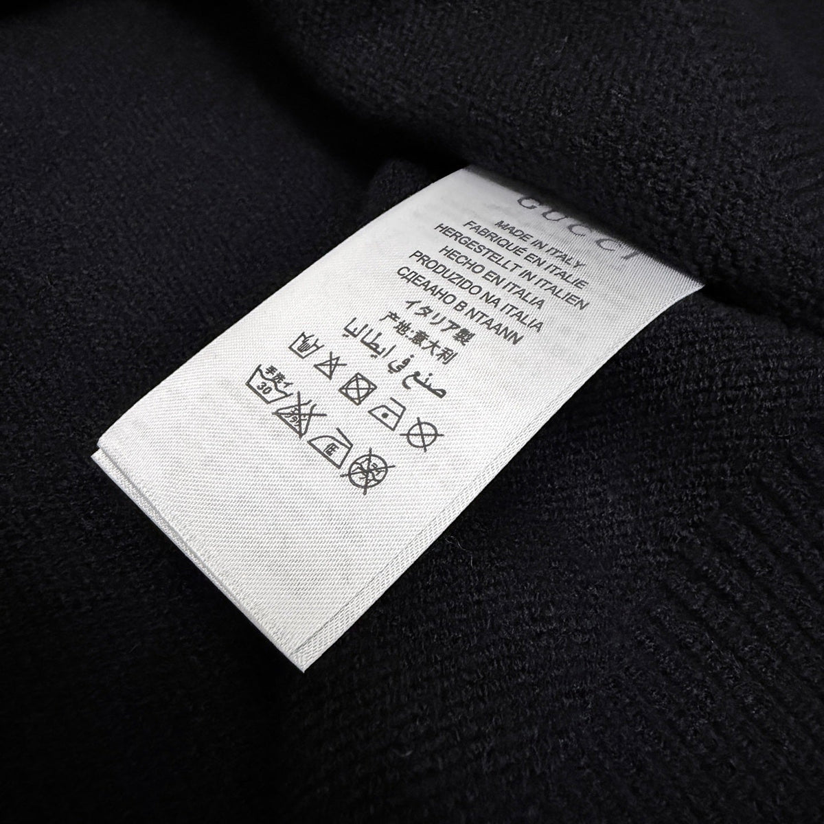 Gucci Jacquard Embroidered Crewneck Sweater - Image 6