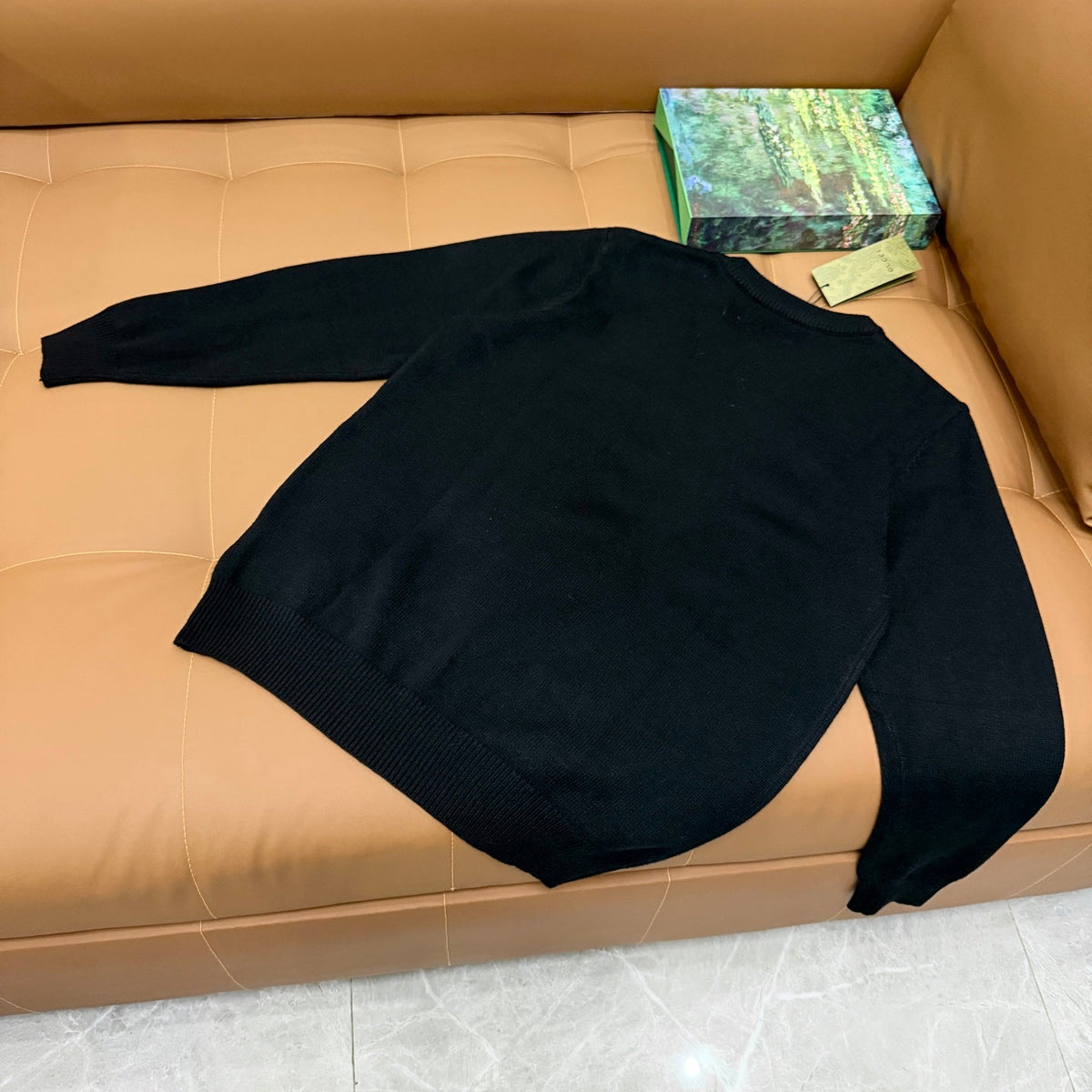 Gucci Jacquard Embroidered Crewneck Sweater - Image 9