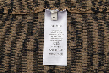 Gucci Monogram Double-G Jacquard Crewneck Sweater - Image 8