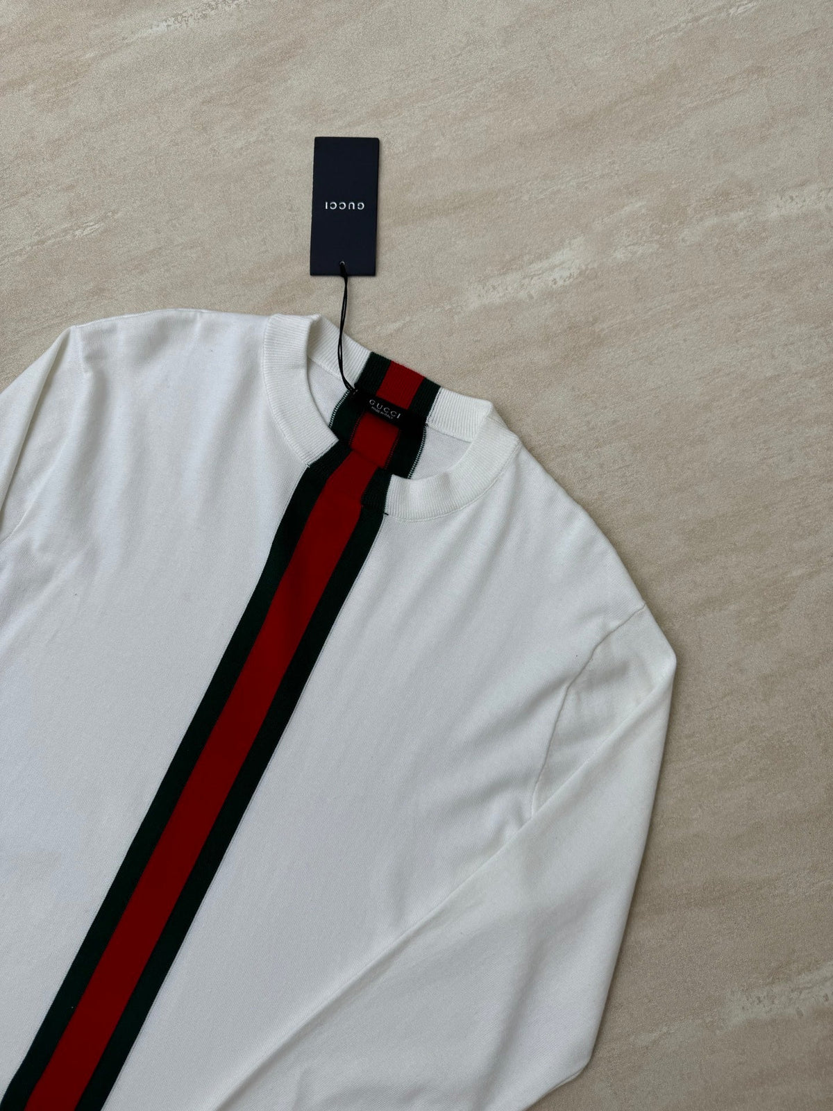 Gucci Striped Crewneck Sweater - Image 6