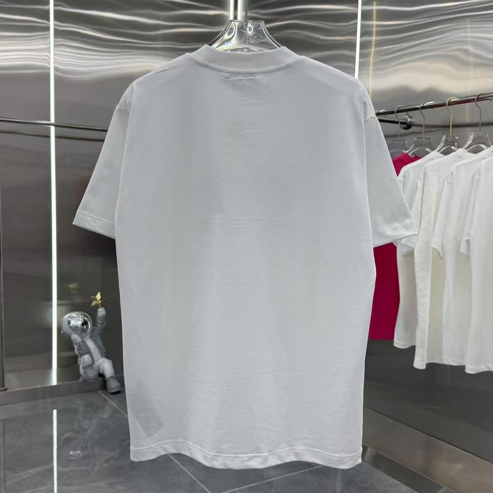 Multicolor Skeleton Graphic Oversized T-Shirt