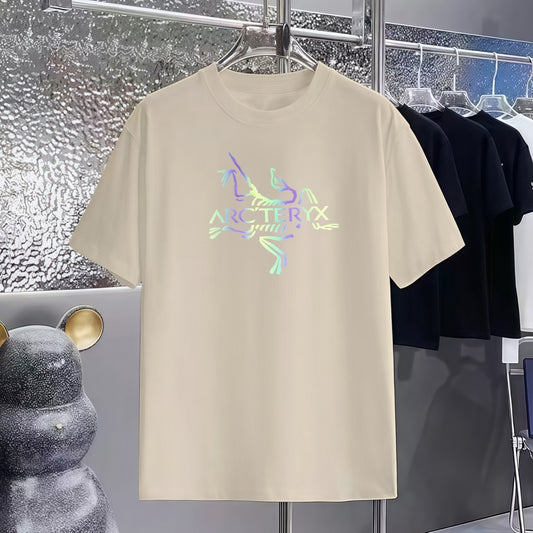 Reflective Skeleton Graphic Oversized T-Shirt