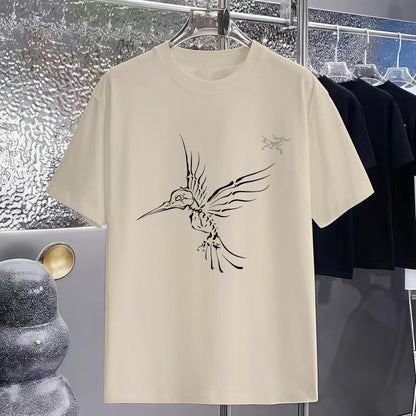 Arcteryx Locker geschnittenes T-Shirt aus reiner Baumwolle #50