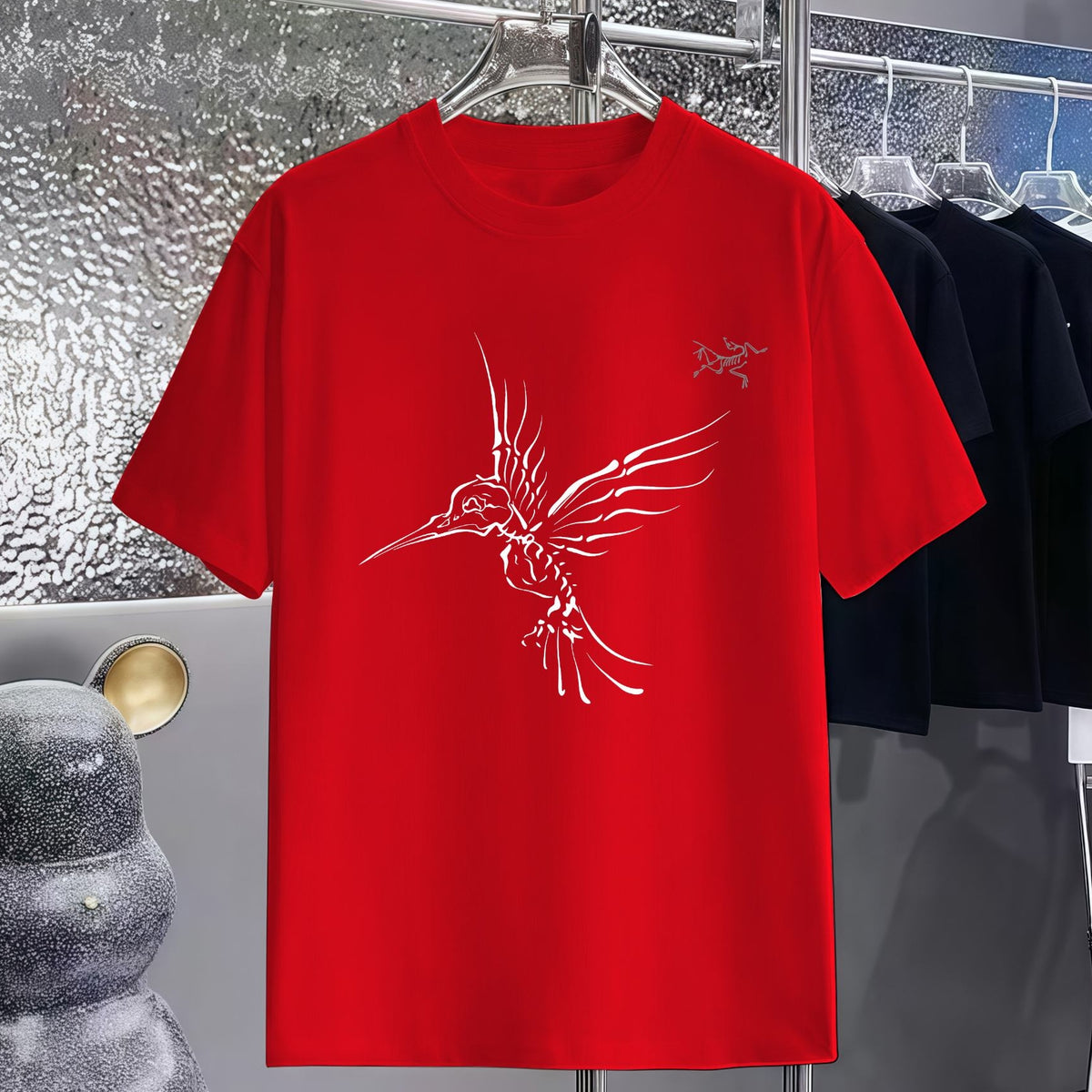 Arcteryx Locker geschnittenes T-Shirt aus reiner Baumwolle #50