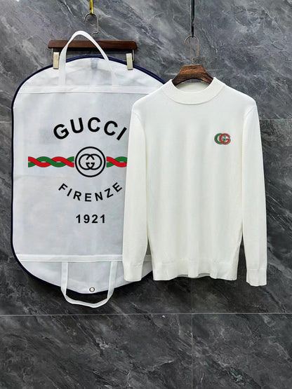 Gucci Embroidered Mock-Neck Sweater - Image 28