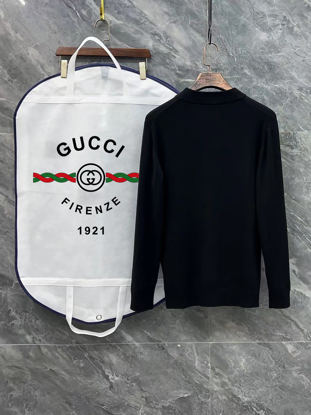Gucci Embroidered Mock-Neck Sweater - Image 22